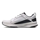 Championes Under Armour Charged Edge para hombre, color negro con detalles en verde flúor y suela blanca. Ideales para entrenamiento en gimnasio o al aire libre.