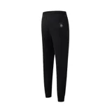 Pantalón de jogging negro con cintura elástica y cordón ajustable. Estampado del escudo del Inter de Miami en la pierna izquierda.