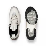 Championes Lacoste Audyssor color crema con detalles en gris y negro.