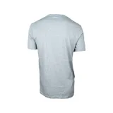 Remera gris de algodón con cuello redondo y logo Converse Star Chevron estampado en el pecho.