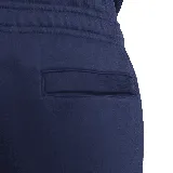 Pantalón de jogging azul marino de frisa con logo de Nike bordado en blanco.