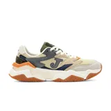 Championes Joma C1400 de estilo deportivo casual, con capellada de cuero sintético y textil transpirable, mediasuela de phylon reciclado y suela de caucho Durability reciclado.