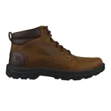 Botas casuales Skechers Relaxed Fit: Segment - Garnet color marrón, con cordones, capellada de cuero engrasado liso, costuras y capas superpuestas decorativas. Plantilla Air Cooled Memory Foam.