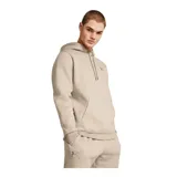 Buzo con capucha celeste de Under Armour, con logo bordado en el pecho y bolsillo tipo canguro.