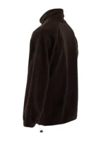 Campera polar de alta calidad color rojo, con cierre frontal y cuello alto, diseñada para brindar excelente aislamiento térmico.