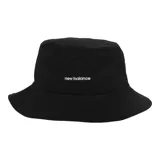 Gorro de pescador color negro, confeccionado en algodón ligero con logotipo de la marca en la parte delantera.