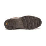 Bota de cuero color café, con cordones, tecnología NXT para control de olor, plantilla de espuma EVA, forro de malla de nylon y suela de goma.