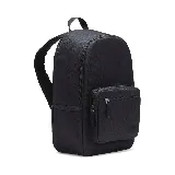 Mochila Nike Heritage Eugene color negro con doble cierre superior y bolsillo frontal con cierre.