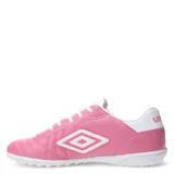 Championes de fútbol 5 Umbro Touch TF, negros con detalles en blanco.