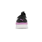 Championes Puma Anzarun Lite Slipon de mujer, color blanco con detalles en negro. Diseño slip-on con empeine de malla transpirable y suela amortiguada.