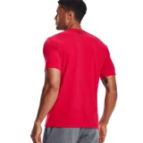 Remera Under Armour de hombre color azul marino, de corte clásico y cuello redondo. Presenta el logo de la marca estampado en el pecho. Confeccionada con tejido Tech™ que absorbe el sudor y tecnología Anti-Olor.