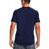 Remera Under Armour Tech 2.0 de hombre color mostaza, de corte clásico, manga corta y cuello redondo.