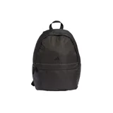 Mochila Adidas Glow negra con logo en el frente.