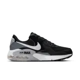 Championes Nike Air Max Excee de hombre, color negro con detalles en gris y blanco.