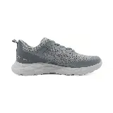 Zapatillas deportivas azules de hombre con capellada de malla y detalles en material sintético. Suela blanca con diseño texturizado.