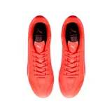 Championes de fútbol Puma Vitoria FG, color negro con detalles en blanco.