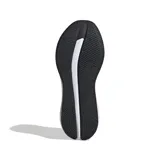 Championes Adidas Galaxy 5 para hombre, color negro con las tres tiras blancas y suela blanca con tecnología Cloudfoam.