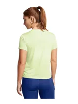 Remera deportiva negra de manga corta, marca Under Armour, modelo Launch Shortsleeve.
