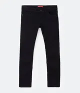 Pantalón de jean negro de corte skinny.