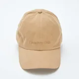 Gorra de béisbol color beige con bordado frontal "Creative Club".