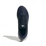 Championes de running Adidas Runfalcon 5, color azul marino con detalles plateados y suela blanca con tecnología Cloudfoam.