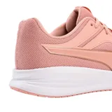 Championes Puma Transport de mujer, color negro con detalles en rosa y blanco.