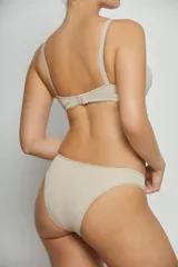 Bombacha vedetina clásica color blanco, de tricot.