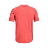 Remera celeste de Under Armour, corte clásico, mangas cortas y logo estampado en el pecho.