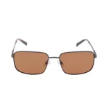 Lentes de sol INVU modelo IB12520A, color M.D.Gun, con cristales polarizados y montura rectangular metálica.