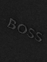 Pack de dos camisetas negras de manga corta marca BOSS, con logo bordado en el pecho.