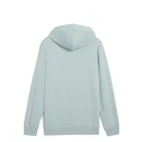 Buzo de hombre Puma con capucha y bolsillo tipo canguro, color blanco con logo de la marca bordado en el pecho.