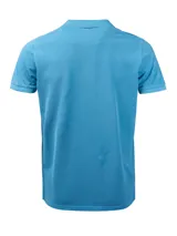 Remera polo color salmón de piqué de algodón orgánico, corte regular, con cuello clásico y tapeta de dos botones.