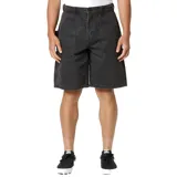 Bermuda de denim negra de corte holgado, con bolsillos laterales y traseros. Modelo Skate Utility Loose Den de Vans.