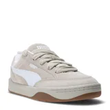 Championes Puma Park Lifestyle Raw color beige con detalles en blanco, confeccionados en gamuza.