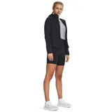 Buzo Under Armour de mujer, modelo Unstoppable Fleece FZ, color verde agua con cierre frontal completo, capucha y logo en el pecho.