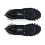 Championes de trail running Under Armour Charged Maven Trail, color marrón con detalles en negro y suela beige con motas.