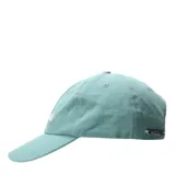 Gorro tipo dad hat de color verde menta, con visera curva y bordado frontal con la palabra "Nashville" en cursiva blanca.