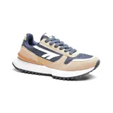 Championes Hi-Tec negros con detalles en gris y suela blanca. Zapatillas deportivas de estilo casual con tecnología Memory Foam.