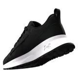 Championes Under Armour Street Mirage color beige con suela color naranja.