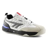 Championes Hi-Tec Squash Classic blancos con detalles en gris, negro y azul.