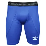 Calza térmica para hombre color azul, diseñada para ofrecer soporte y comodidad durante actividades deportivas.