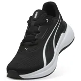 Championes Puma Softride Exo negros con detalles en blanco.
