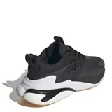 Championes Adidas Alphaboost V2 color negro, con tecnología Boost, amortiguación Adiprene+ y tecnología Lightstrike.