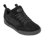 Championes éS Quattro color negro, con detalles en cuero sintético y suela de goma.