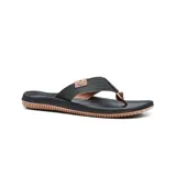 Sandalia ojota negra para hombre, marca Cartago, modelo Dunas.