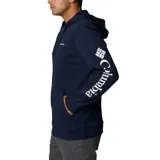 Buzo Columbia de hombre con capucha y cierre completo. Confeccionado en suave mezcla de algodón. Logotipos en el pecho y la manga.