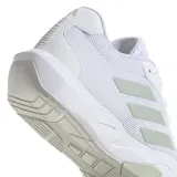 Championes Adidas Amplimove Trainer blancos con detalles en gris y verde.