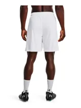 Short deportivo Under Armour Golazo 3.0 negro con logo blanco en la pierna derecha.