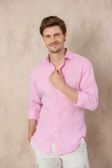 Camisa Lino Hudson Collar
