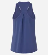 Musculosa deportiva roja de microfibra con perforaciones y espalda estilo nadador.